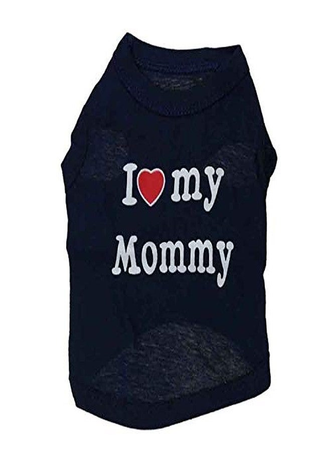 Nema NM Nema Puppy I Love My Mommy Vest Shirt (Black, Large) - Image 1